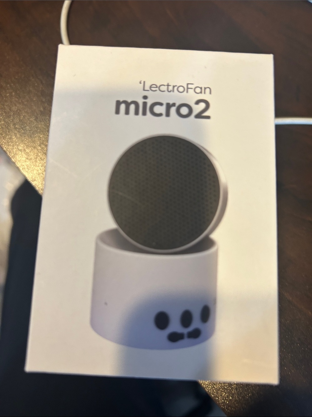 micro2 White Portable Sound Machine